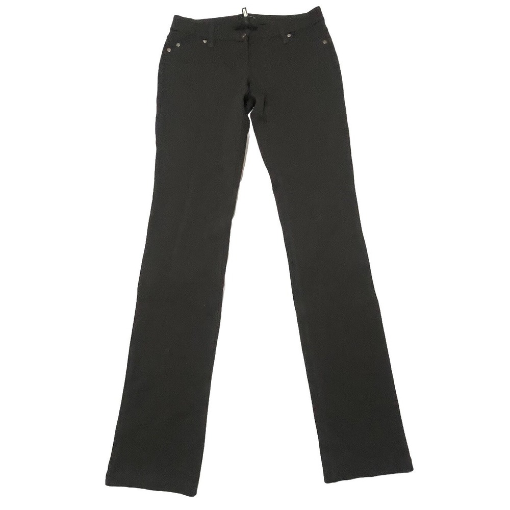 EILEEN FISHER Womens‎ Pants Size 2 27x31 Black Stretch Straight Leg